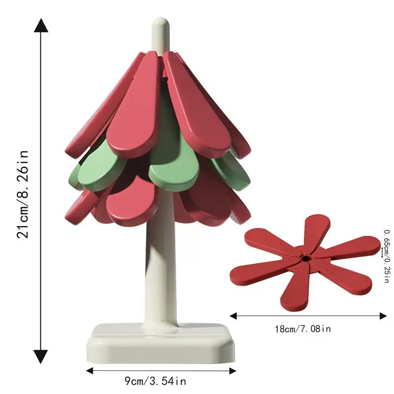 Tree Design Wooden Trivets