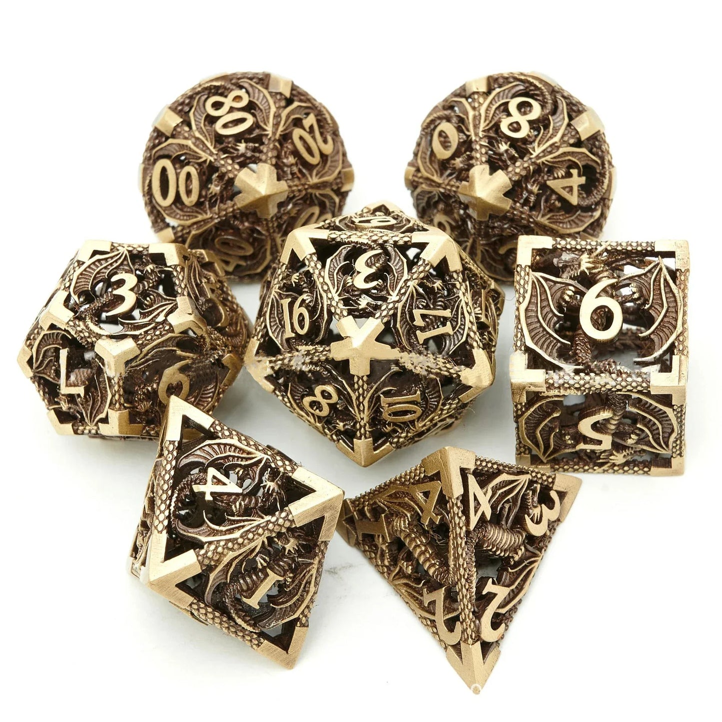 Metal DND Dice Set
