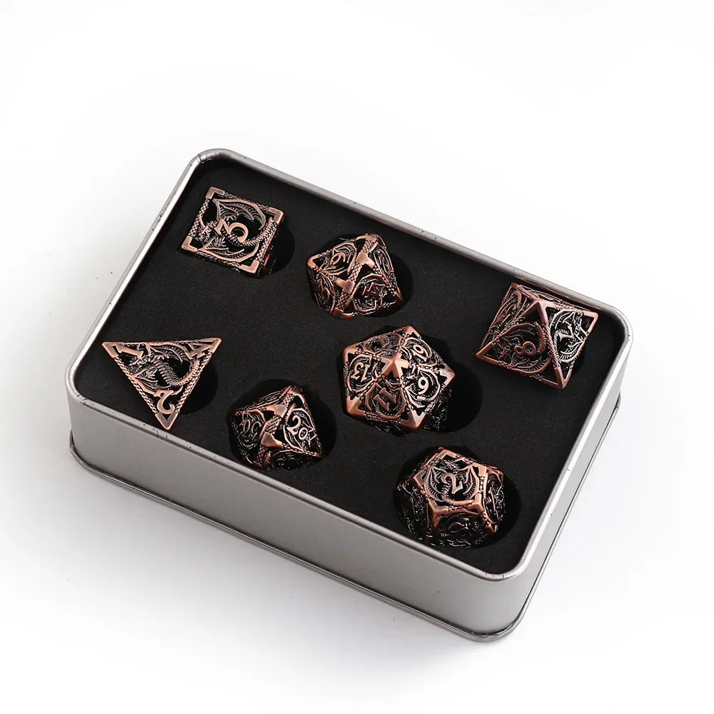 Metal DND Dice Set