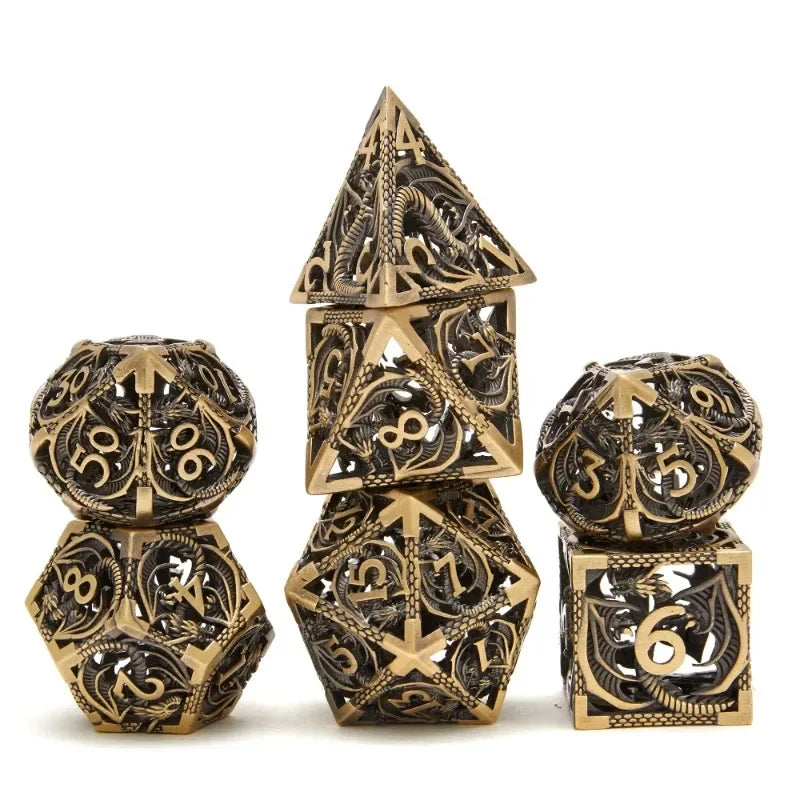 Metal DND Dice Set