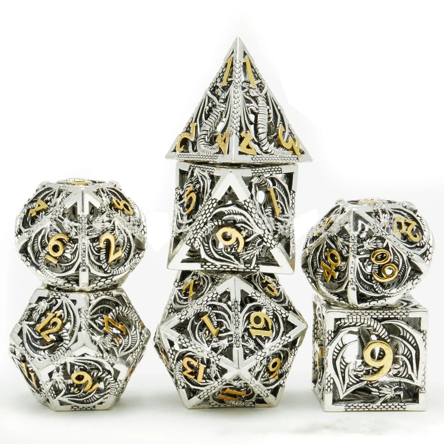 Metal DND Dice Set
