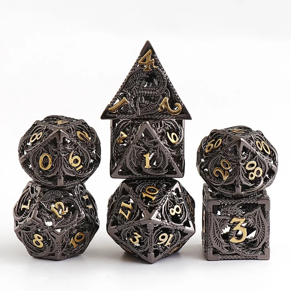 Metal DND Dice Set