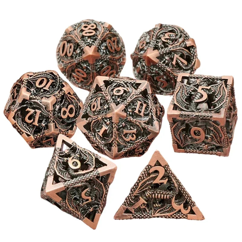 Metal DND Dice Set